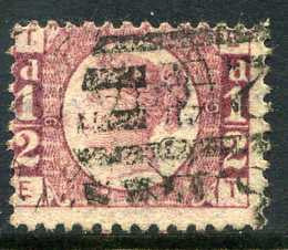 1870 1d Rose-red plate 9 lettered ET. A fine used example of this scarce plate with clear plate number.